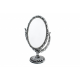 Oglinda de Masa Ovala Argintiu Antichizat Eleganta