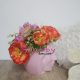 Aranjament Floral in Vas Venus roz - Flori Artificiale