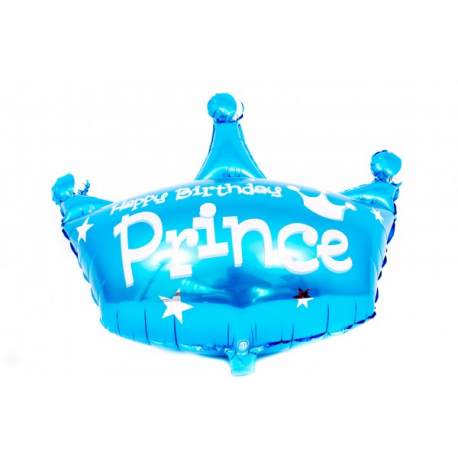 Balon coroana albastra Prince