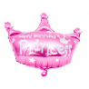 Balon coroana roz Princess