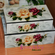 Set cutii model vintage trandafiri